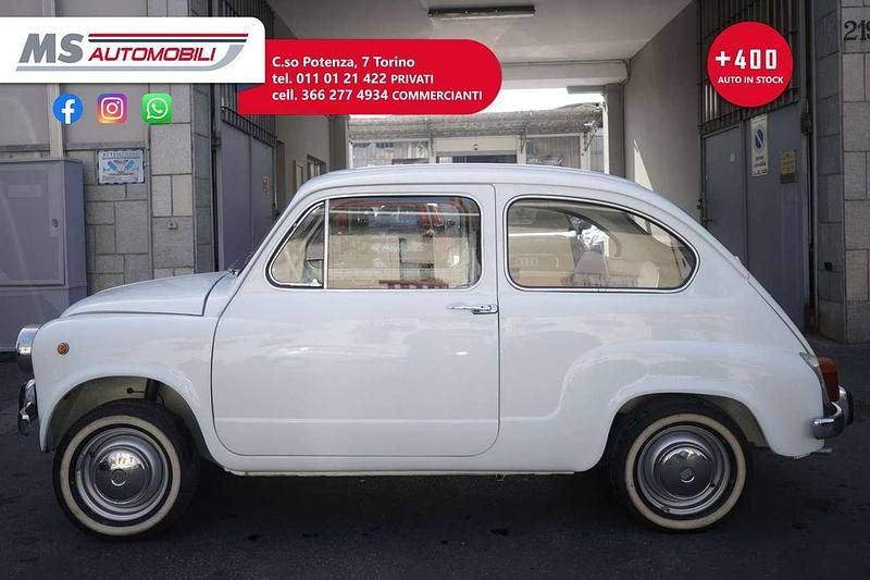 Usata Fiat 600 1966 Bianco
