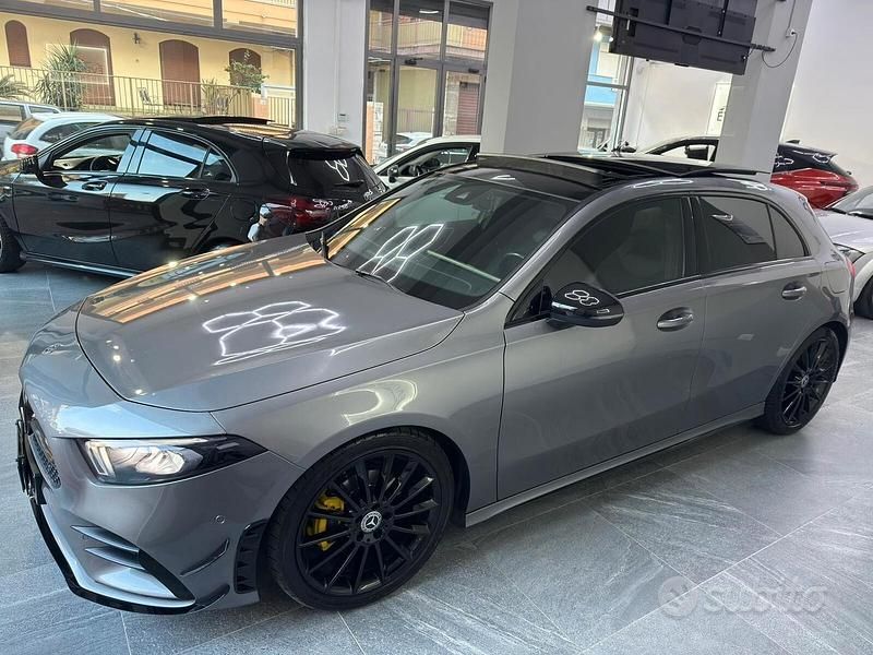 Usata Mercedes A180 Premium 115 CV (84 kW) 2021 Grigio Berlina