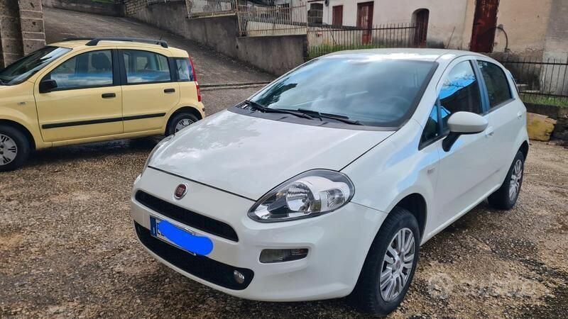 Usata Fiat Punto Evo Dynamic 77 CV (56 kW) 2013 Bianco Utilitaria
