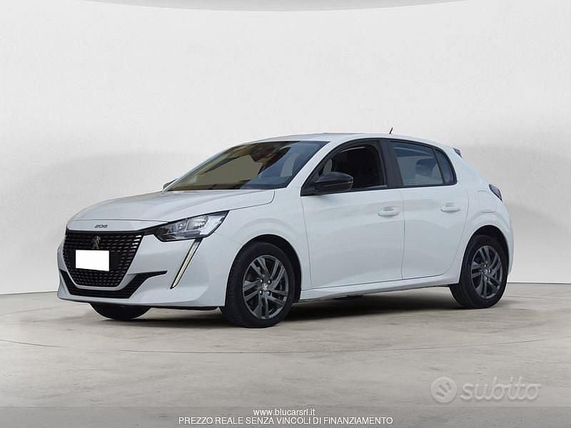 Usata Peugeot 208 Active 102 CV (75 kW) 2022 Bianco Utilitaria