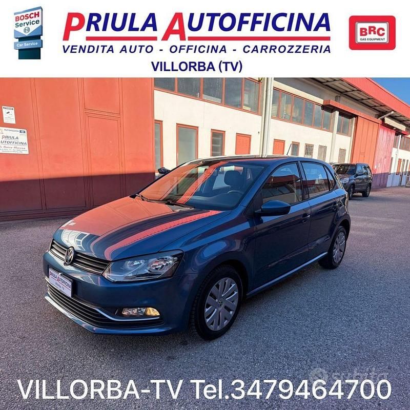 Usata VW Polo 75 CV (55 kW) 2016 Blu Berlina