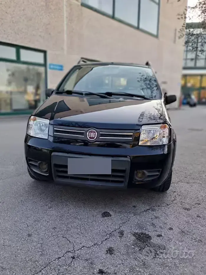 Usata Fiat Panda 60 CV (44 kW) 2008 Nero Utilitaria