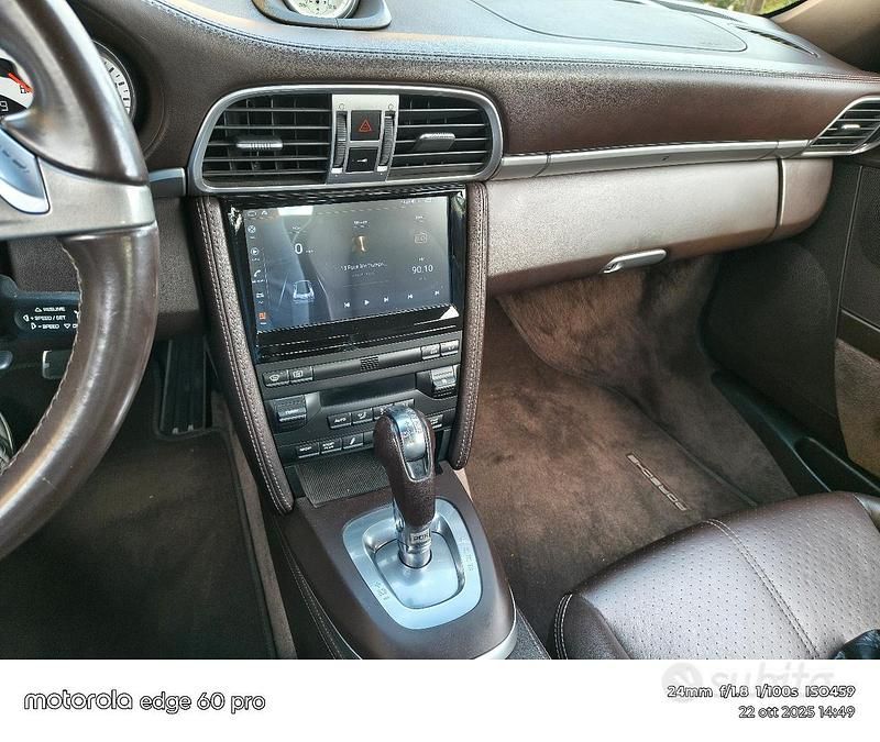 Usata Porsche 911 Carrera Cabriolet 2009 Blu Cabrio