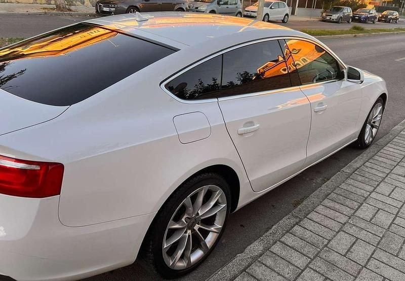 Usata Audi A5 Sportback Ambiente 136 CV (100 kW) 2016 Bianco Utilitaria