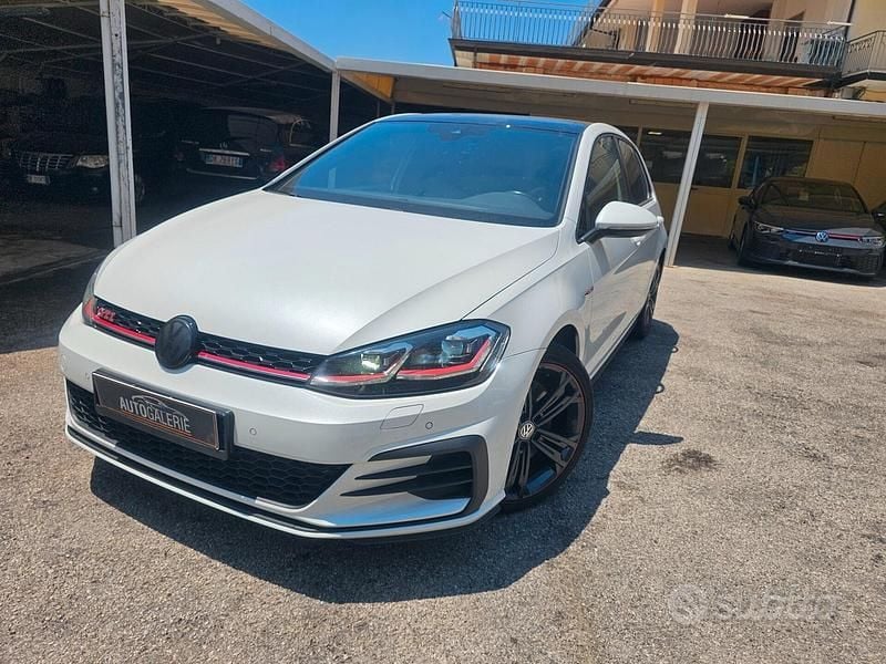 Usata VW Golf VII GTI 245 CV (180 kW) 2019 Bianco Berlina