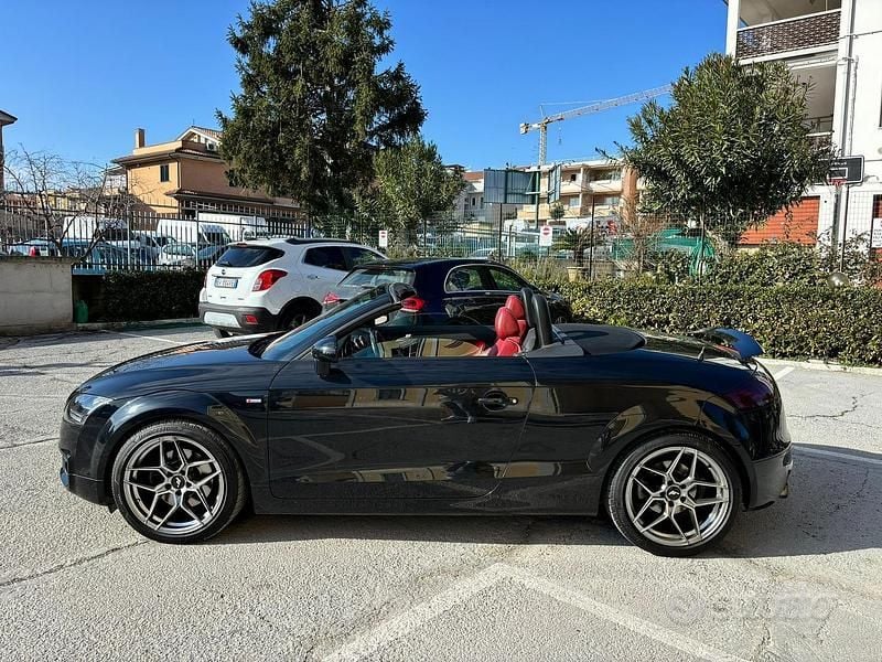 Usata Audi TTS 200 CV (147 kW) 2009 Nero Cabrio
