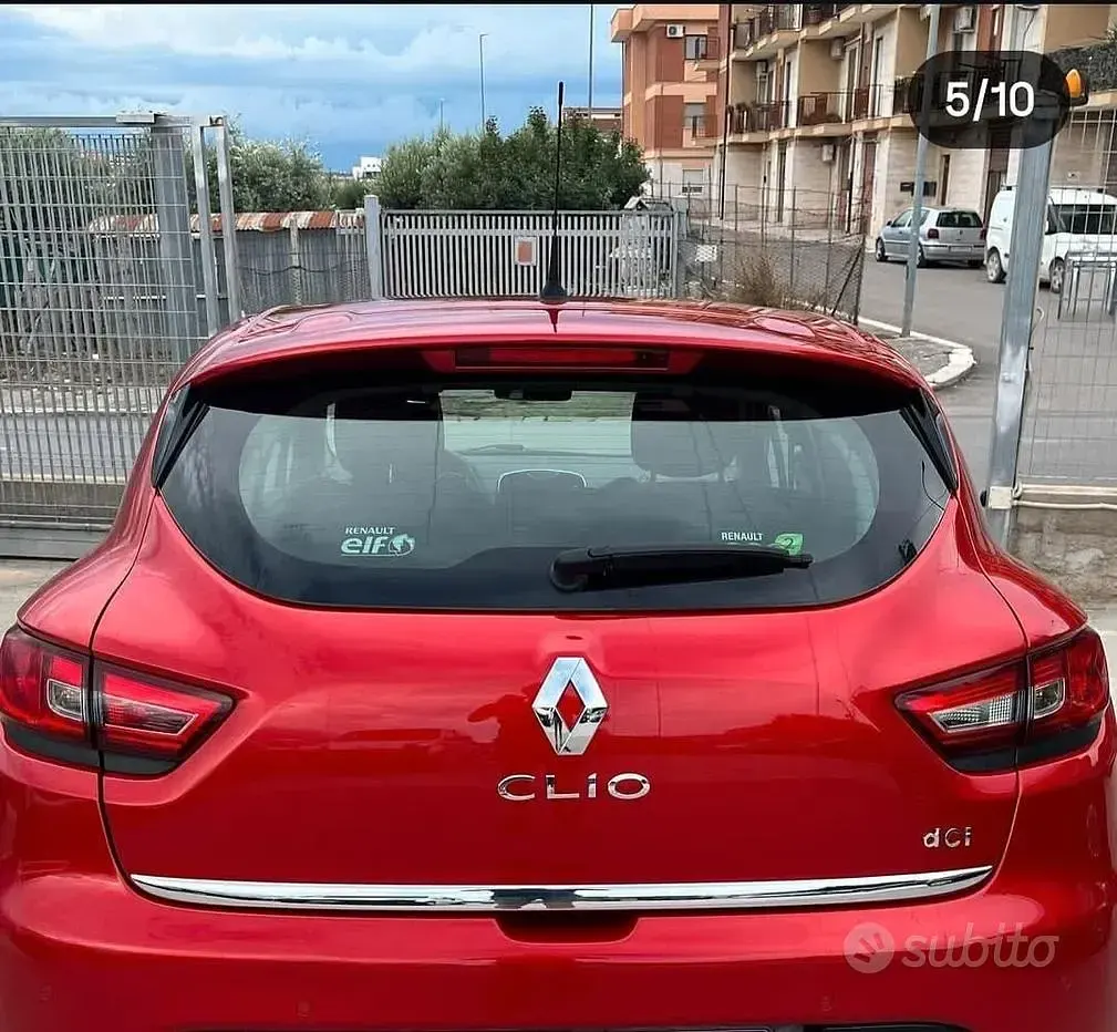 Usata Renault Clio IV 75 CV (55 kW) 2013 Rosso Berlina