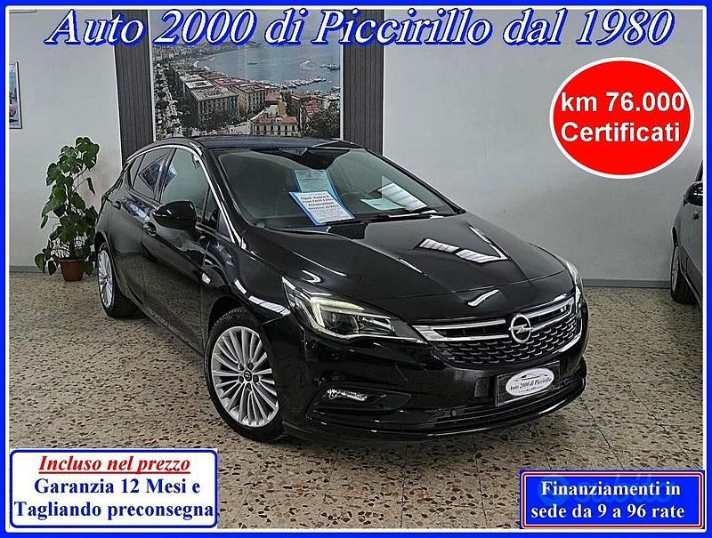Usata Opel Astra 110 CV (80 kW) 2019 Nero Berlina