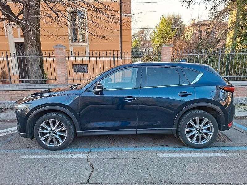 Usata Mazda CX-5 Exclusive 150 CV (110 kW) 2021 Blu SUV