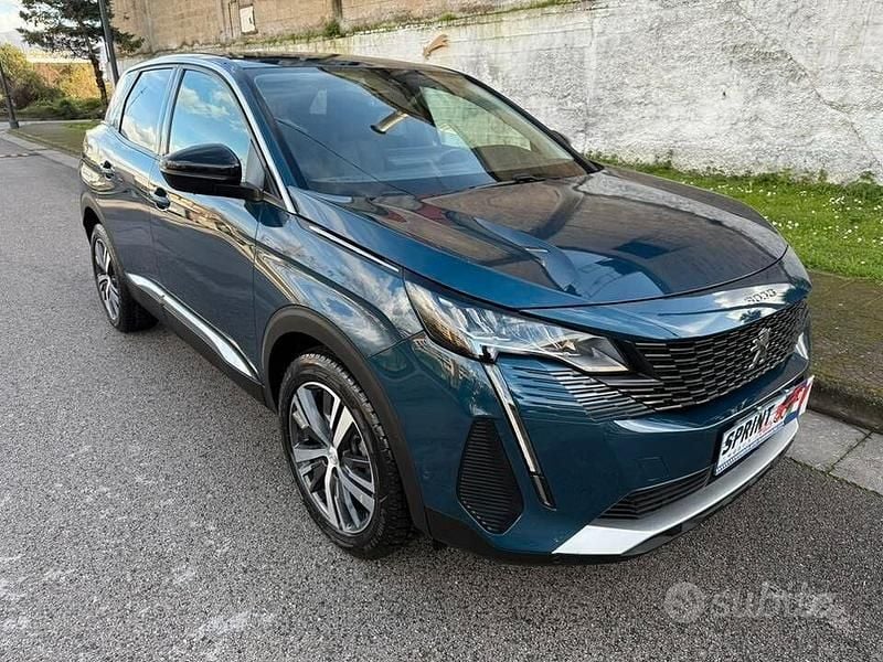 Usata Peugeot 3008 Allure 131 CV (96 kW) 2022 Blu SUV