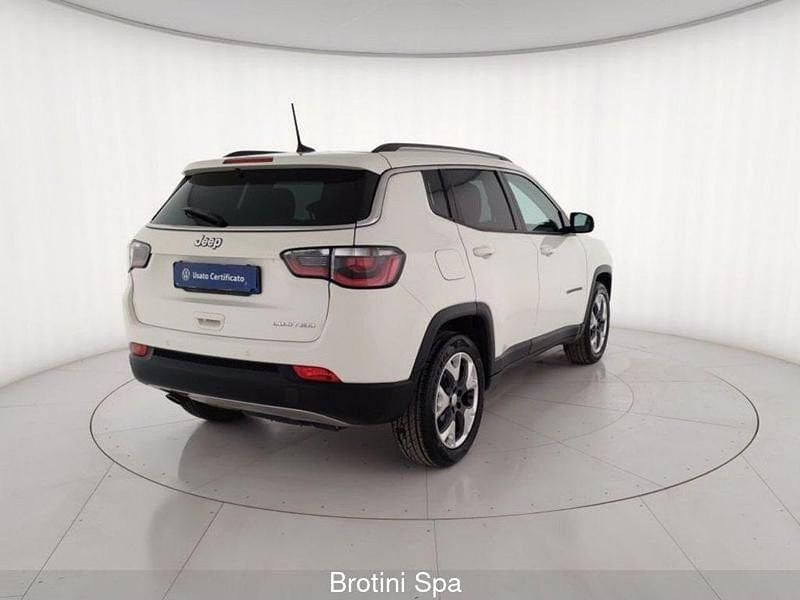Usata Jeep Compass Limited 120 CV (88 kW) 2018 Bianco pastello SUV