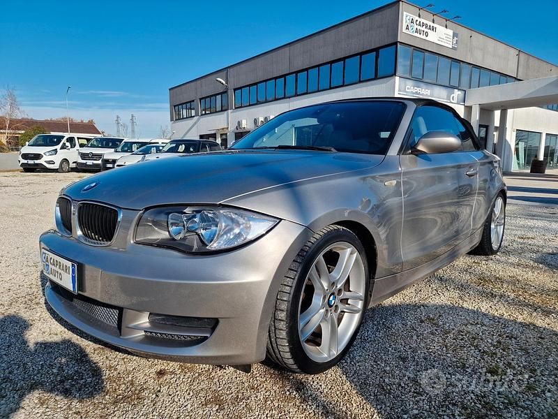 Usata BMW 118 Cabriolet Efficient Dynamics 143 CV (105 kW) 2009 Giallo Cabrio