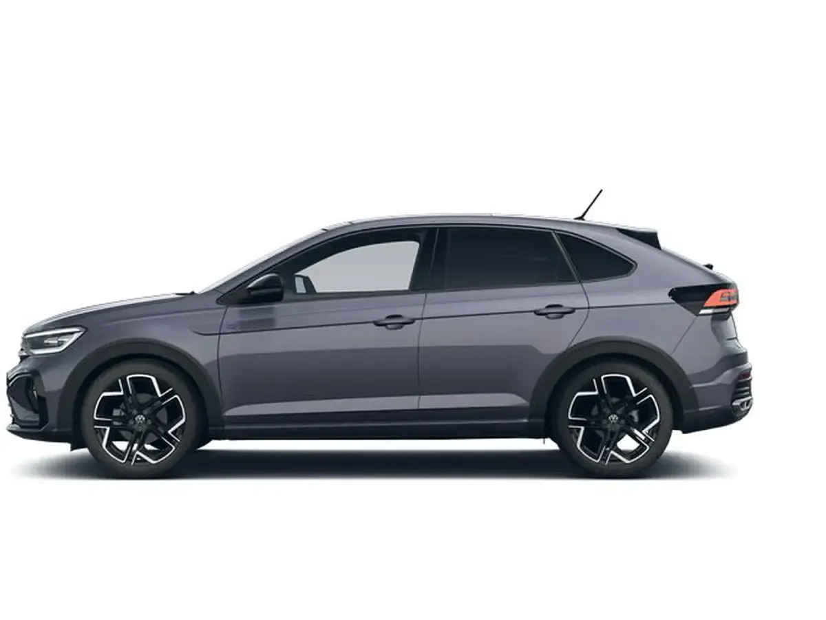 Nuova VW Taigo R-line Plus 115 CV (84 kW) 2026 Smoky grey metallizzato deep black perla SUV