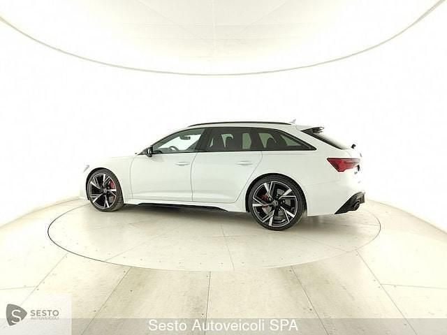Usata Audi RS6 Comfort 600 CV (441 kW) 2021 Bianco Station wagon