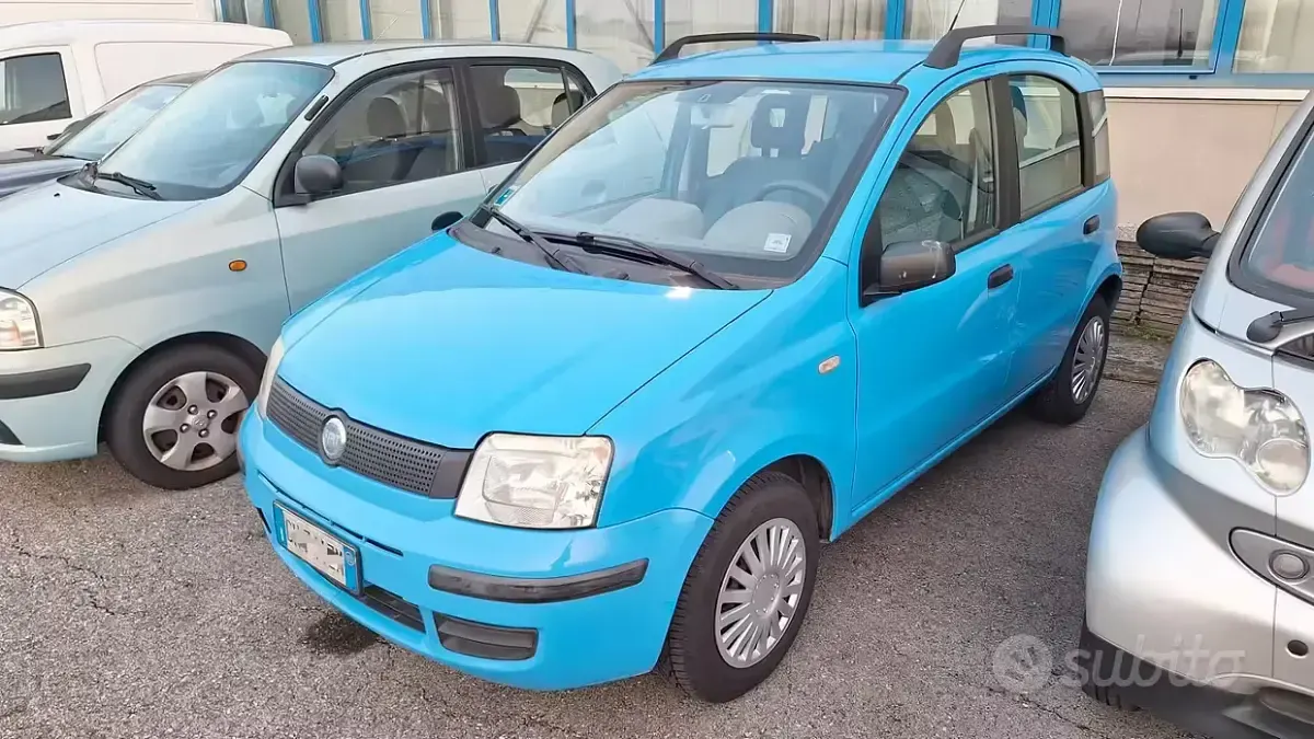 Usata Fiat Panda Active 54 CV (39 kW) 2003 Bluazzurro Utilitaria
