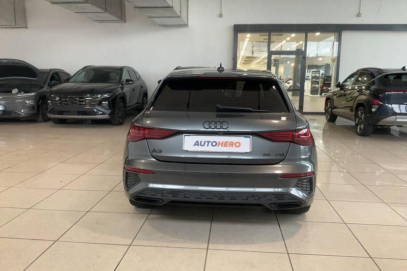 Usata Audi A3 Sportback e-tron S-Line 150 CV (110 kW) 2020 Grigio Utilitaria