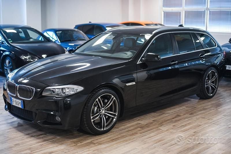 Usata BMW 525 M Sport 218 CV (160 kW) 2013 Nero Station wagon