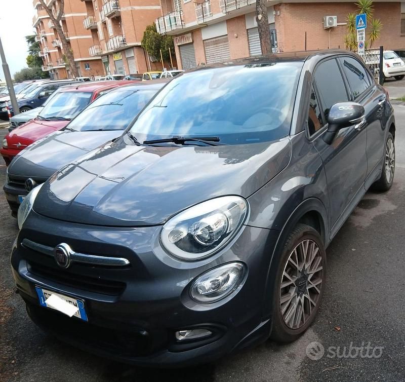 Usata Fiat 500X 120 CV (88 kW) 2019 Grigio SUV