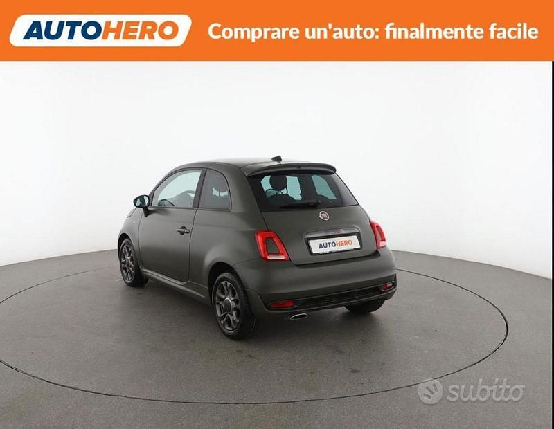 Usata Fiat 500 S 95 CV (69 kW) 2018 Verde Utilitaria