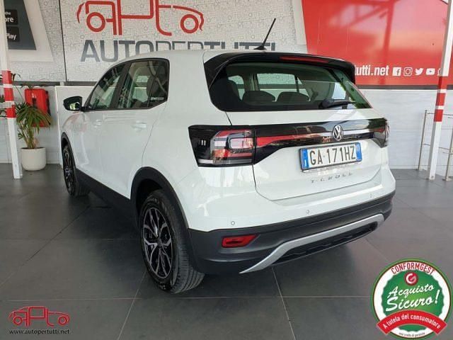 Usata VW T-Cross 115 CV (84 kW) 2020 Bianco pastello SUV