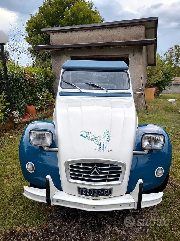 Usata Citroën 2CV 1970 Bianco Berlina