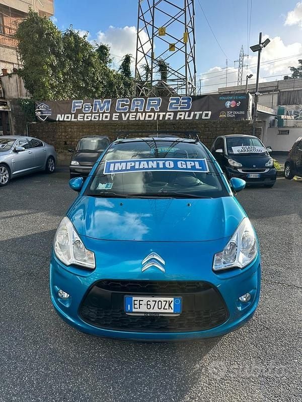 Usata Citroën C3 73 CV (53 kW) 2011 Blu Berlina