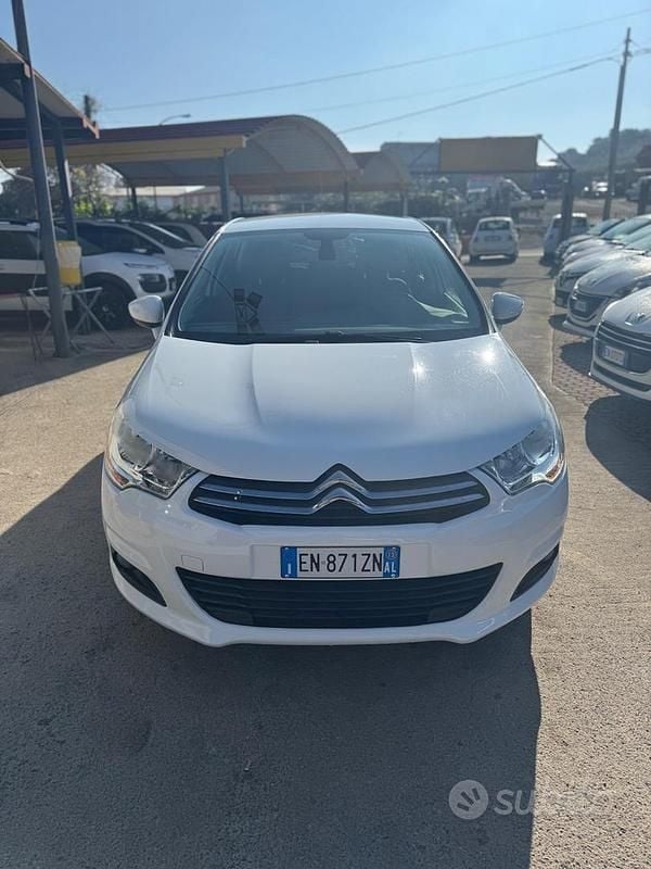 Usata Citroën C4 Exclusive 114 CV (83 kW) 2013 Bianco Berlina