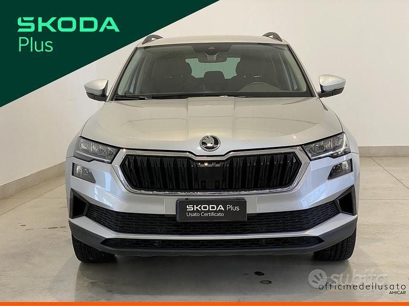 Usata Skoda Karoq Executive 116 CV (85 kW) 2022 Argento brillante metallizzato SUV