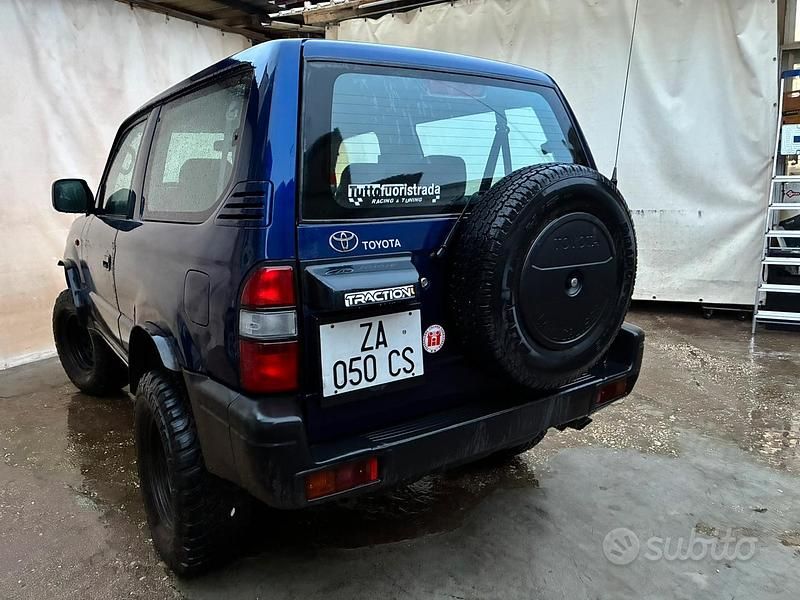 Usata Toyota Land Cruiser 125 CV (91 kW) 1999 Blu SUV