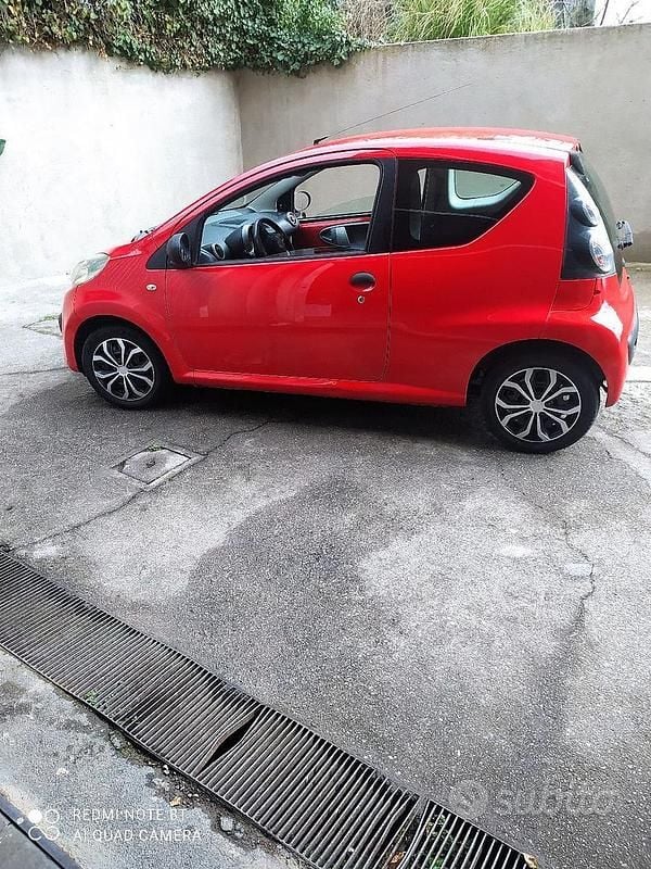 Usata Citroën C1 2008 Rosso Utilitaria