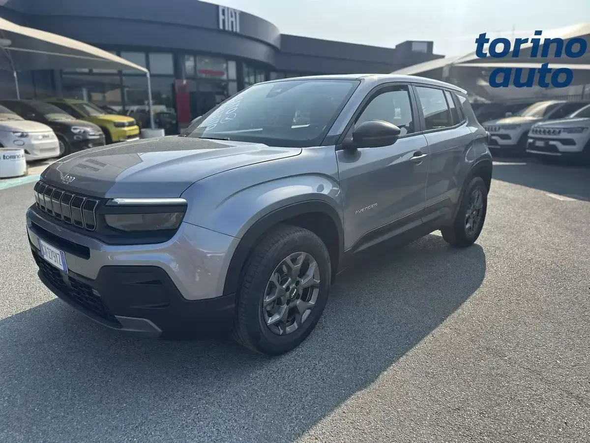Usata Jeep Avenger Longitude 101 CV (74 kW) 2024 Grigio SUV