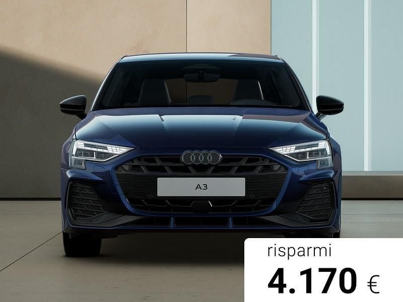 Nuova Audi A3 S-Line 150 CV (110 kW) 2026 Blu navarra metallizzato Berlina