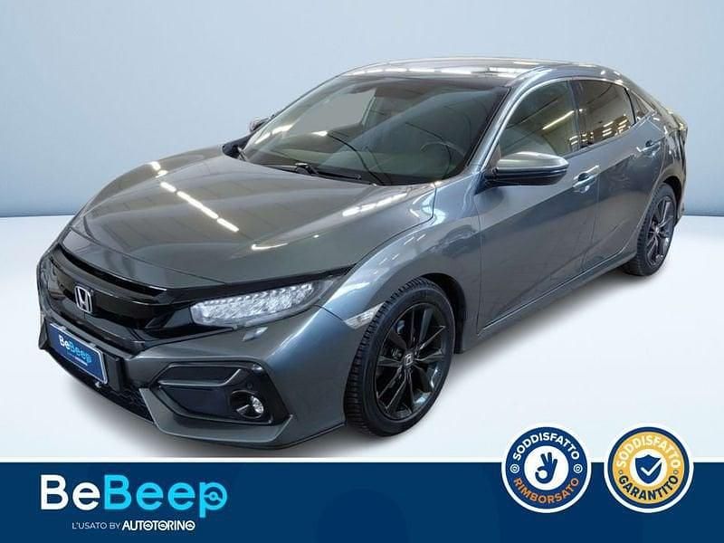 Usata Honda Civic Elegance 126 CV (92 kW) 2020 Nero metallizzato Berlina