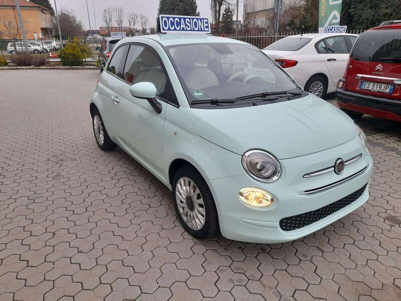 Usata Fiat 500 Lounge 69 CV (50 kW) 2019 Blu Berlina