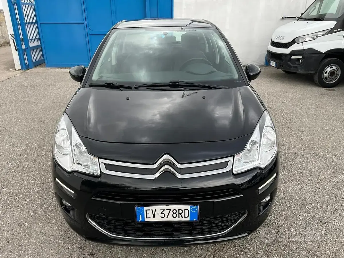 Usata Citroën C3 82 CV (60 kW) 2014 Nero Berlina