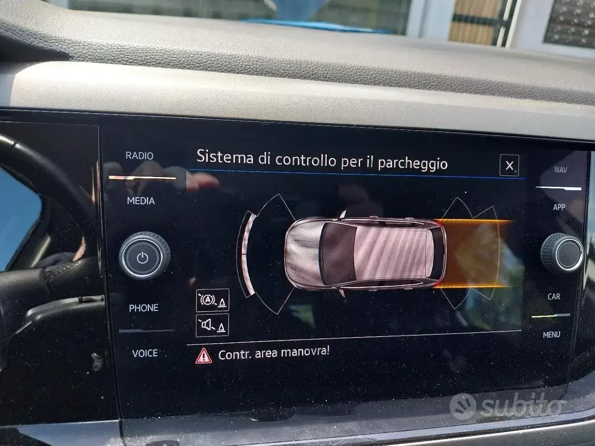 Usata VW Polo 65 CV (47 kW) 2021 Bianco Utilitaria