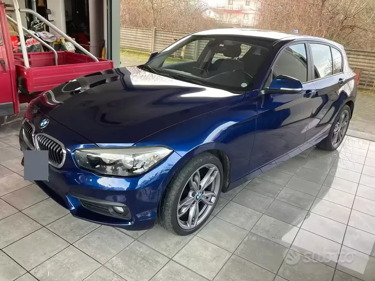 Usata BMW 118 136 CV (100 kW) 2018 Bluazzurro Utilitaria