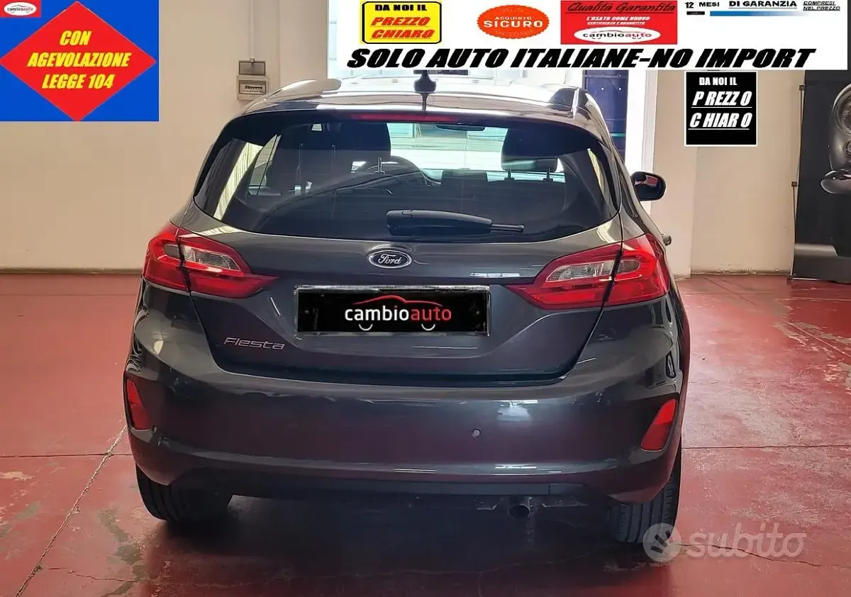 Usata Ford Fiesta 95 CV (69 kW) 2020 Grigio Utilitaria