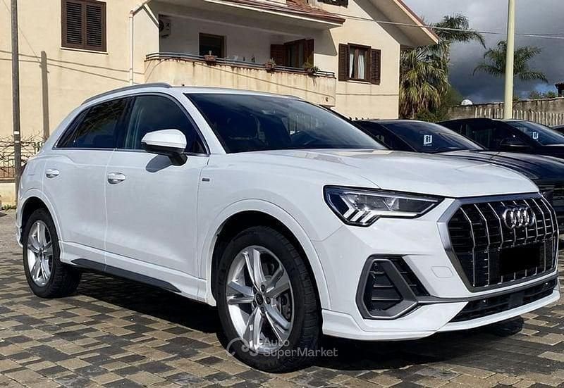 Usata Audi Q3 S-Line 200 CV (147 kW) 2022 Bianco SUV
