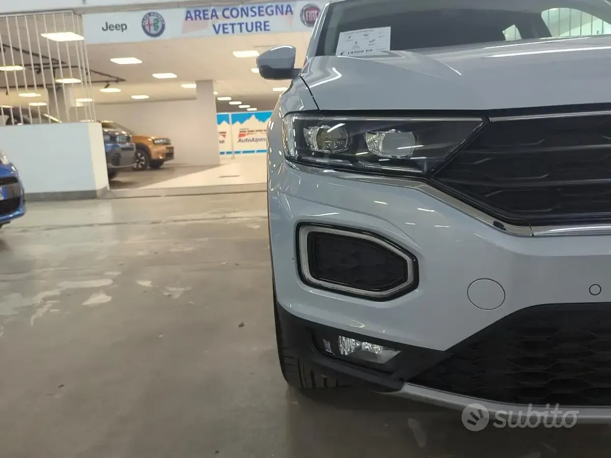 Usata VW T-Roc 150 CV (110 kW) 2021 Bianco SUV