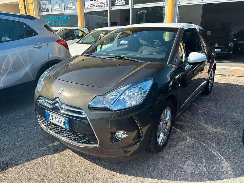 Usata Citroën DS3 PureTech 82 CV (60 kW) 2014 Marrone Utilitaria