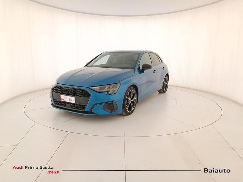 Usata Audi A3 Business 150 CV (110 kW) 2022 Blu Berlina