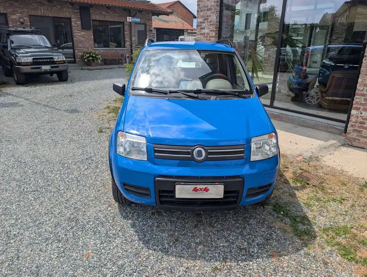 Usata Fiat Panda 4x4 69 CV (50 kW) 2006 Blu/azzurro Utilitaria