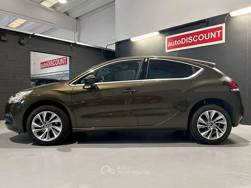 Usata Citroën DS4 So Chic 114 CV (83 kW) 2014 Grigio Utilitaria