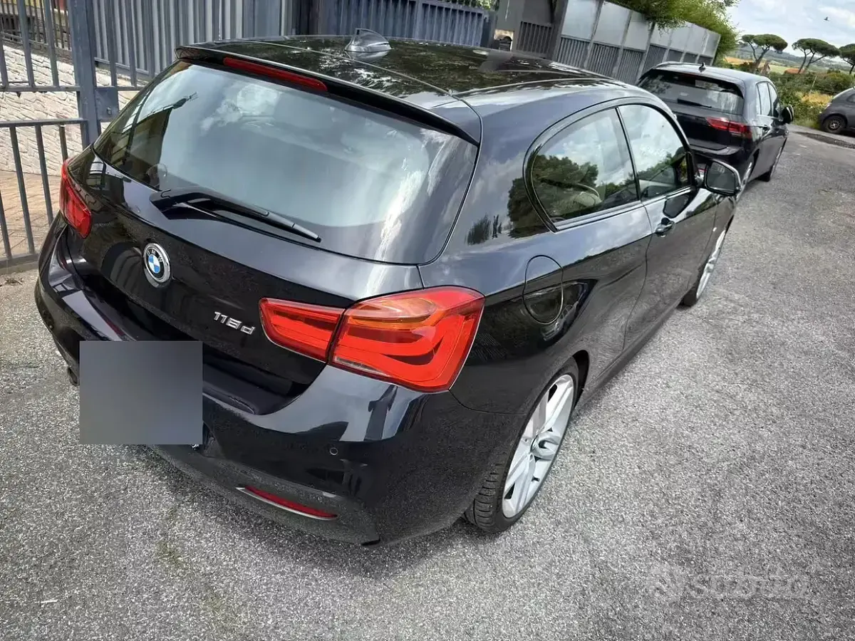 Usata BMW 118 M Sport 150 CV (110 kW) 2017 Nero Berlina