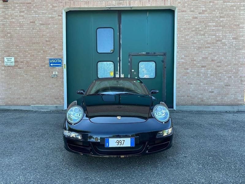 Usata Porsche 997 355 CV (261 kW) 2005 Nero Cabrio