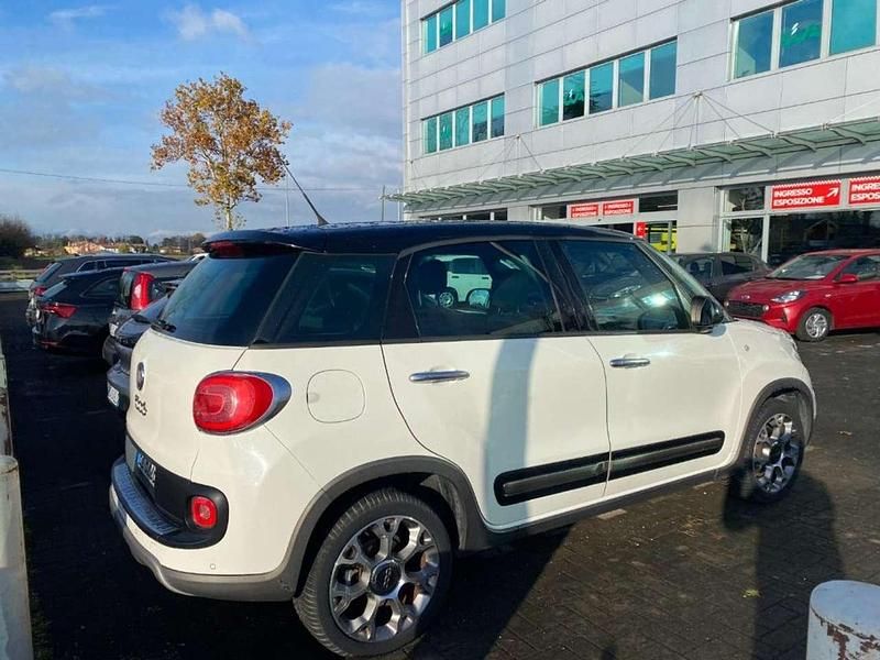Usata Fiat 500L Trekking 85 CV (62 kW) 2015 Bianco Monovolume
