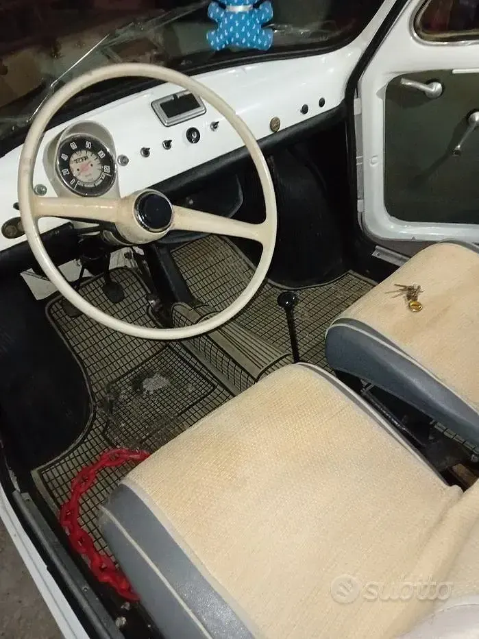 Usata Fiat 500 1960 Bianco Utilitaria