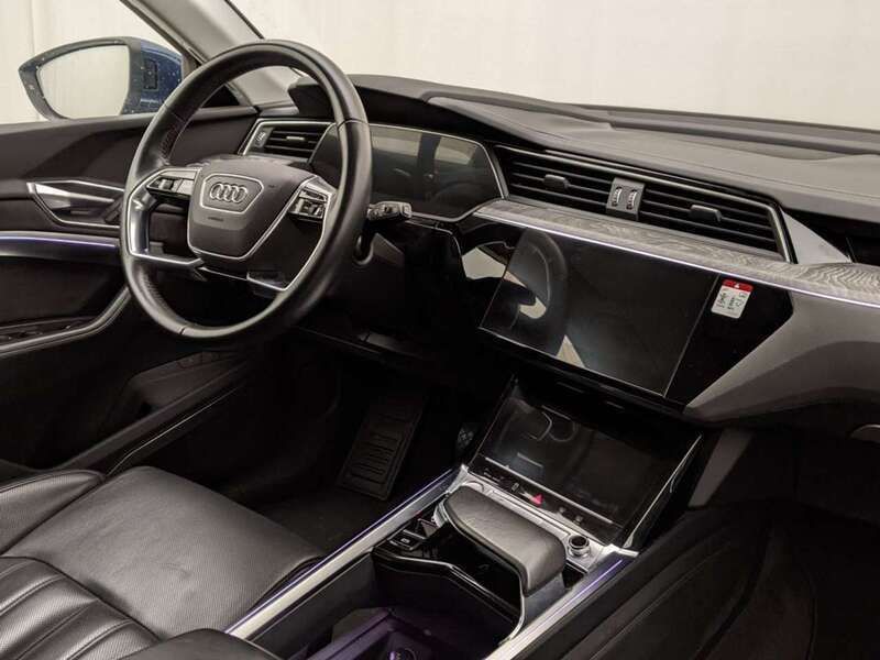 Usata Audi e-tron Advanced 300 kW (408 CV) 2019 Blu SUV