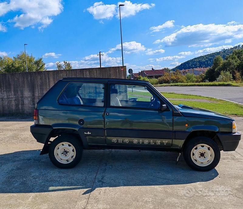 Usata Fiat Panda 4x4 50 CV (36 kW) 1990 Verde Utilitaria